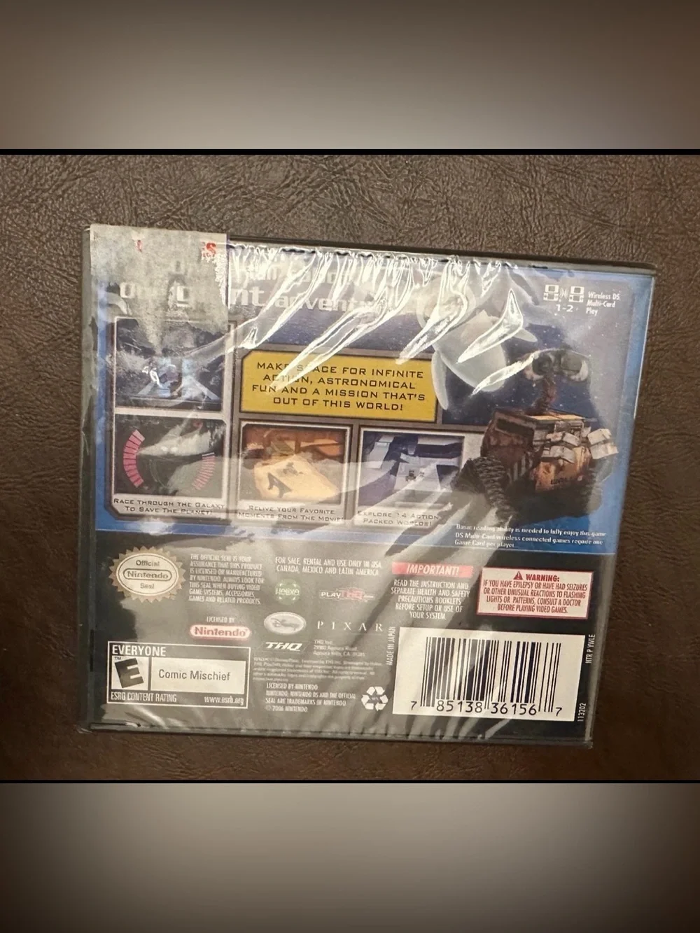 Nintendo DS Disney Pixar’s WALL·E Game*Brand New/Sealed*